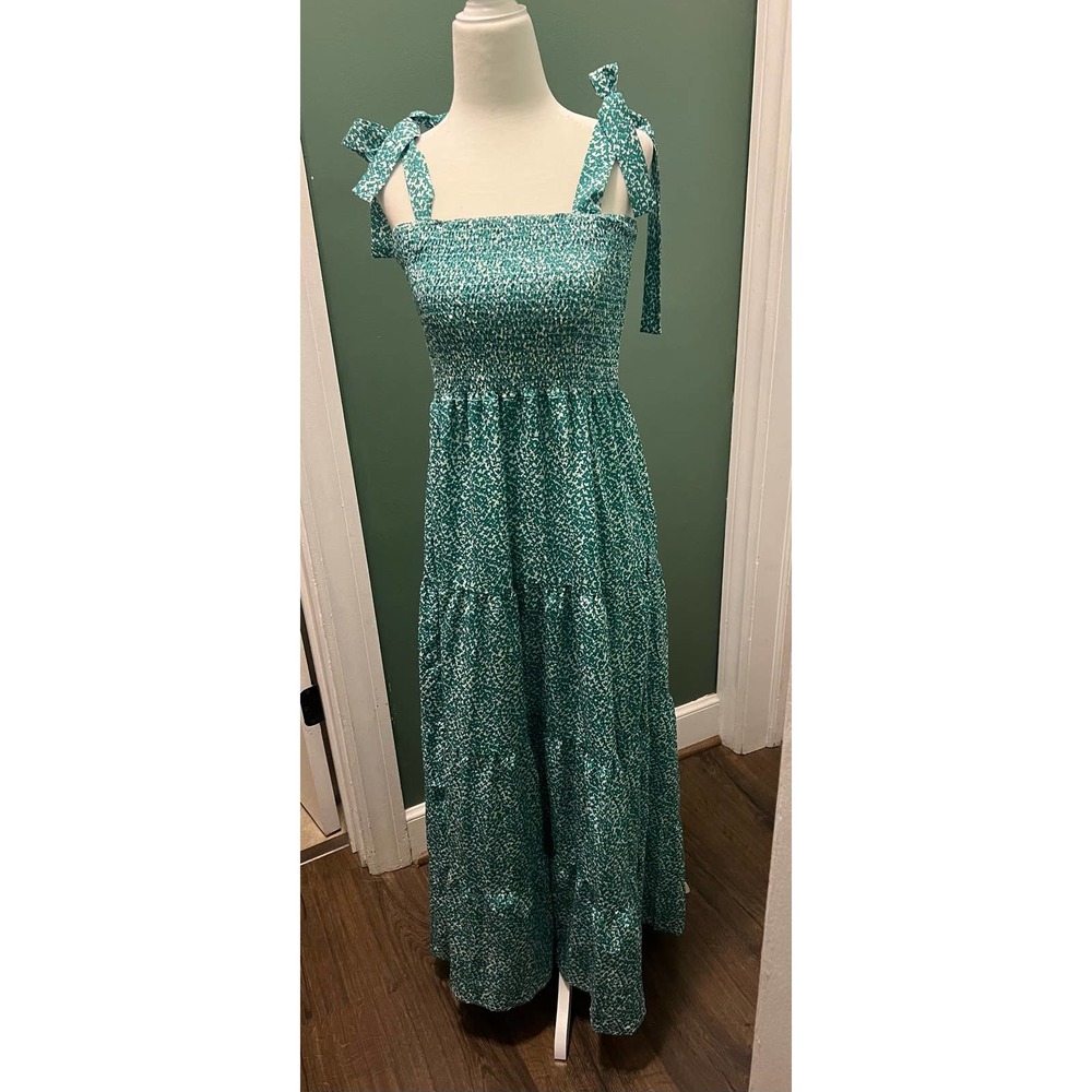Casual Flowy Long Dress Beach Swing Party Maxi Dress large